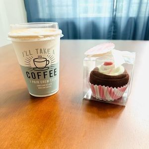 Coffee & Cupcake Crew Socks